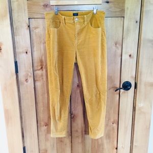 Mustard Corduroy Pants